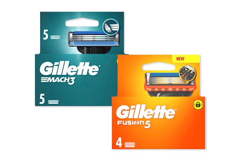 Gillette scheermesjes naar keuze uitgezonderd wegwerpmesjes