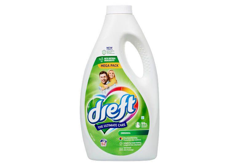 Dreft vloeibaar wasmiddel original, vanaf 1 verpakking