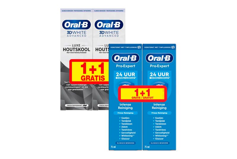 Oral-B tandpasta naar keuze