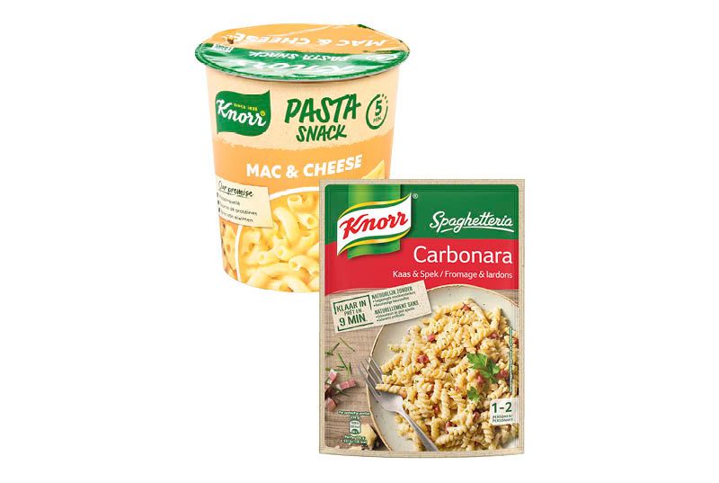 Knorr pasta snack, risotto of spaghetteria naar keuze