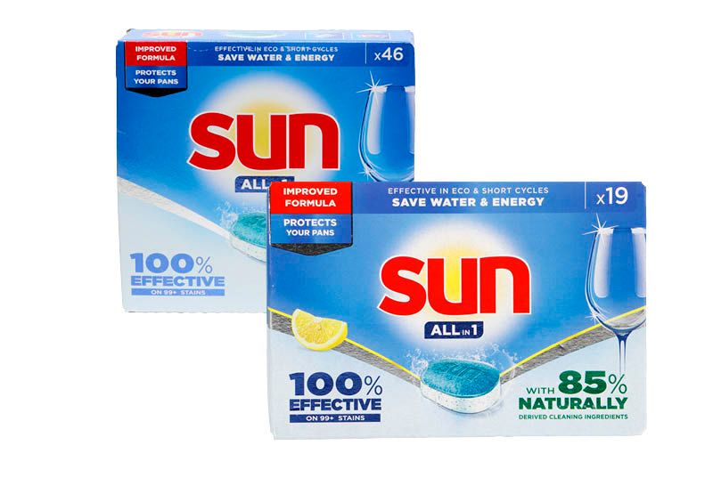 Sun all in 1 of ultra power tabs naar keuze